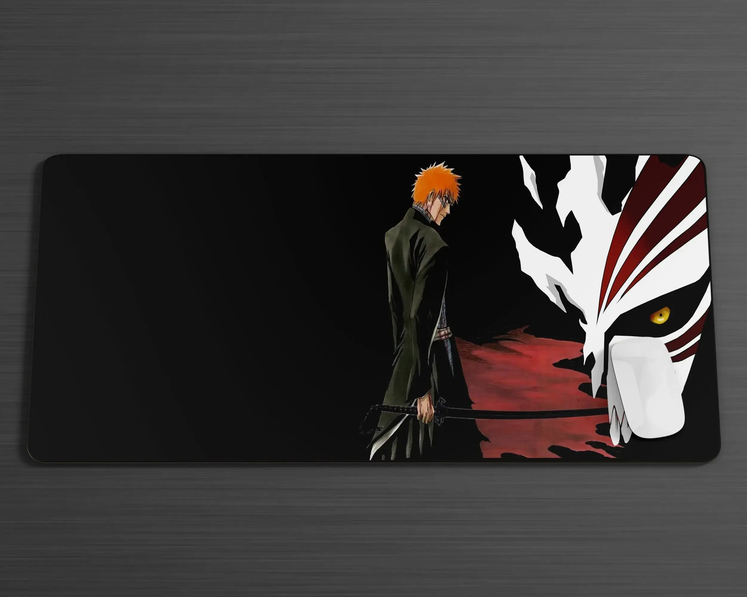 Bleach Hollow Mask Gaming Mouse Pad | Anime Gaming Desk Mat