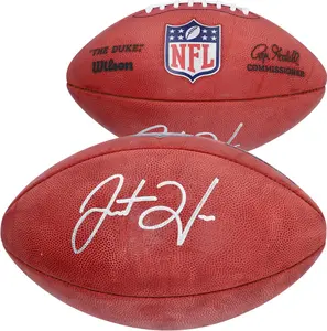 Justin Herbert Los Angeles Chargers Autographed Duke Game Football - Fanatics Authentic Certified