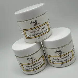 Honey Oatmeal Sugar Soap Scrub 2oz