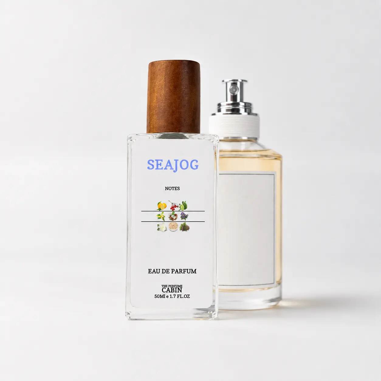 Seajog – Beach Coconut Tropical Extrait de Parfum | Coconut Milk, Heliotrope & Benzoin | Feminine Fragrance