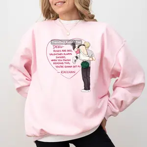 Kacchan Deku Valentine Shirt, BakuDeku Valentine Sweatshirt, MHA Shirt, Valentine Gift for Fans, For Men, For Wome