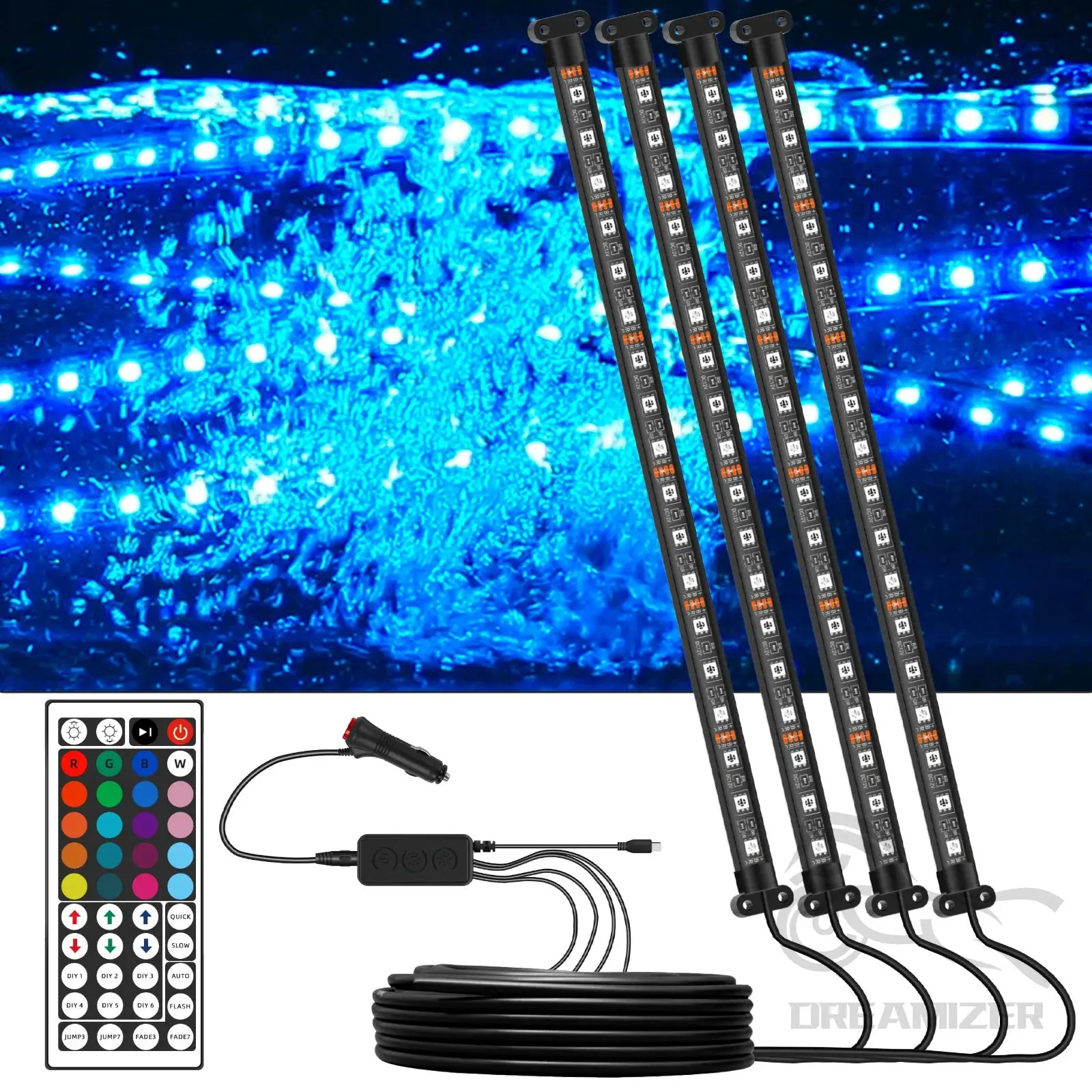 RGB Smart Interior LED Light Kit (72 LED)