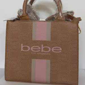 New Bebe Ember Mini Satchel Tan Women's Handbag