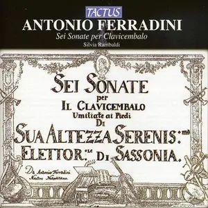 Silvia Rambaldi - Six Sonatas for Harpsichord  [COMPACT DISC - CD]