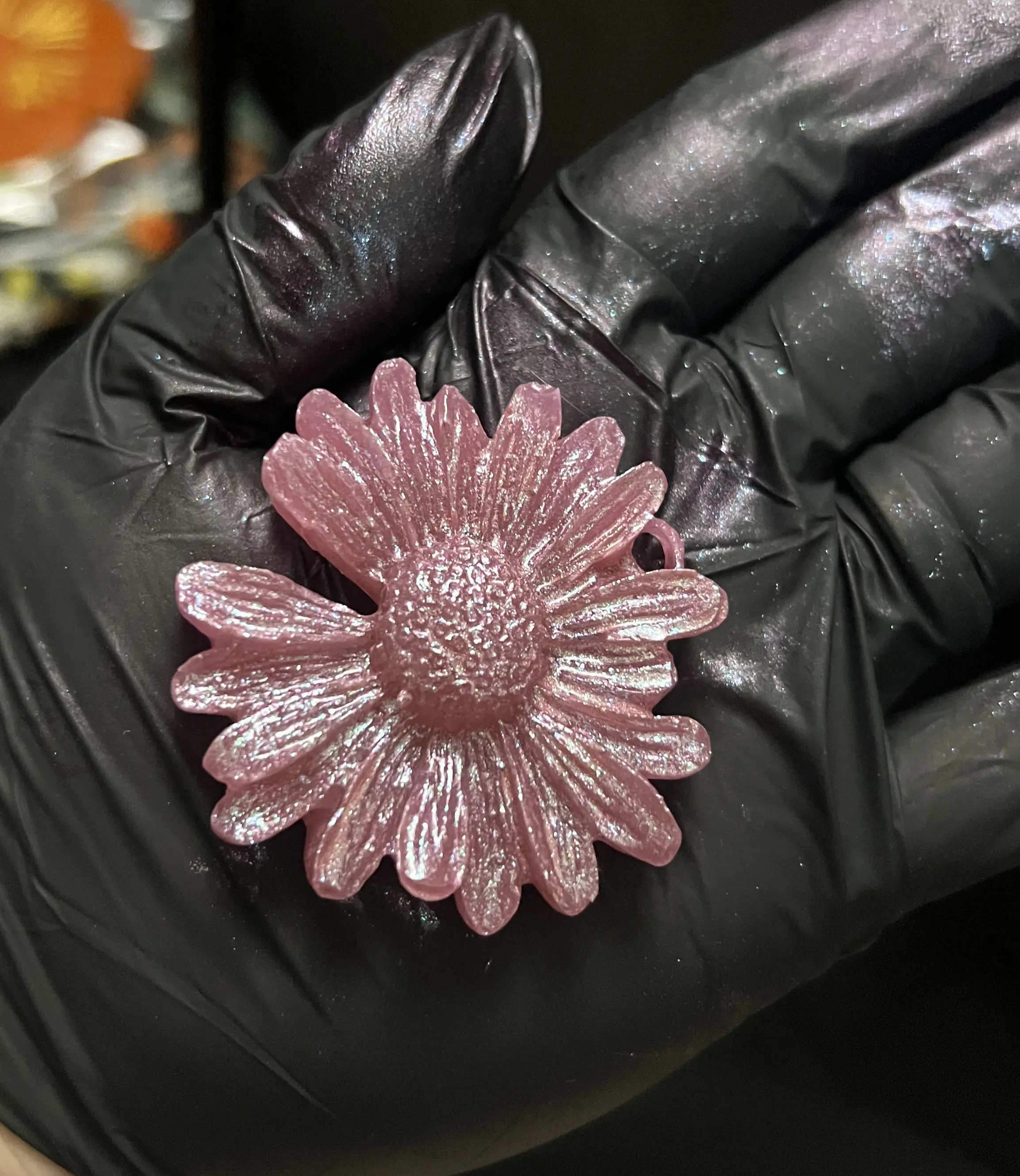 Edible Crystals- Raspberry Daisy