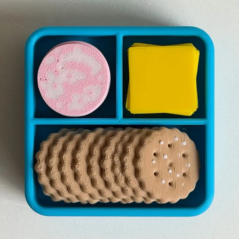 Lunchbox Clicker - 3D printed fidget toy