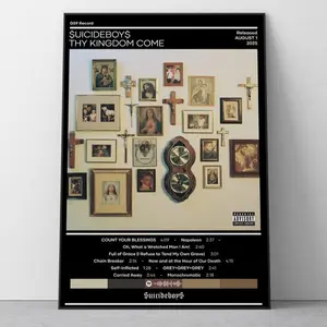 Custom The Boys Poster, Ruby and Scrim Art Print, Grey Day Tour 2025 Wall Art, Hiphop Posters For Fans