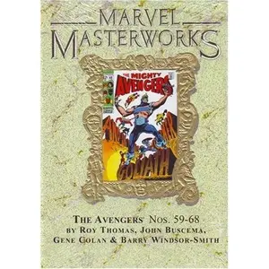 USED-Marvel Masterworks Vol. 84 the Avengers Ltd. Ed. Marble Variant by Roy Thomas (Hardcover)