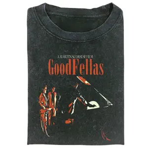 Funny Movie Vintage Graphic Tee, Goodfellas T-Shirt, Movies Tee, Unisex Meme Cringe Funny Dumb Shirt, Menswear Womenswear Streetwear Cotton Comfort