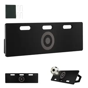 VEVOR Soccer Rebounder Board, 40"X12" Portable Soccer Wall with 2 Angles Rebound, Foldable HDPE Kickback Rebound Board, Soccer Training Equipment for Kids and Adults, Passing & Shooting Practice