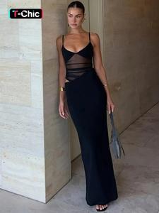 women's cut out sheer mesh cami dress, sexy sleeveless spaghetti strap dress for party club dating wear, ladies summer clothes