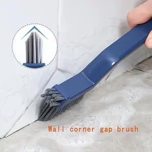 Bathroom Cleaning Brush Gap Brush 2-in-1 Small Clip Window Cleaning Brush Kitchen Multifunctional Gap Brush Versatile Cleaning Tool