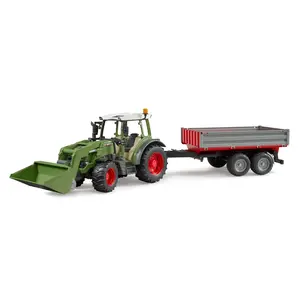 Bruder 02182 Fendt Vario 211 with Front Loader and Tipping Trailer 24.12.8