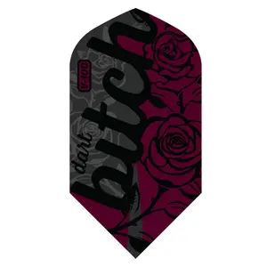 V-100 Dart Bitch Flights Slim - Compact Design, Ideal for Everyday Use