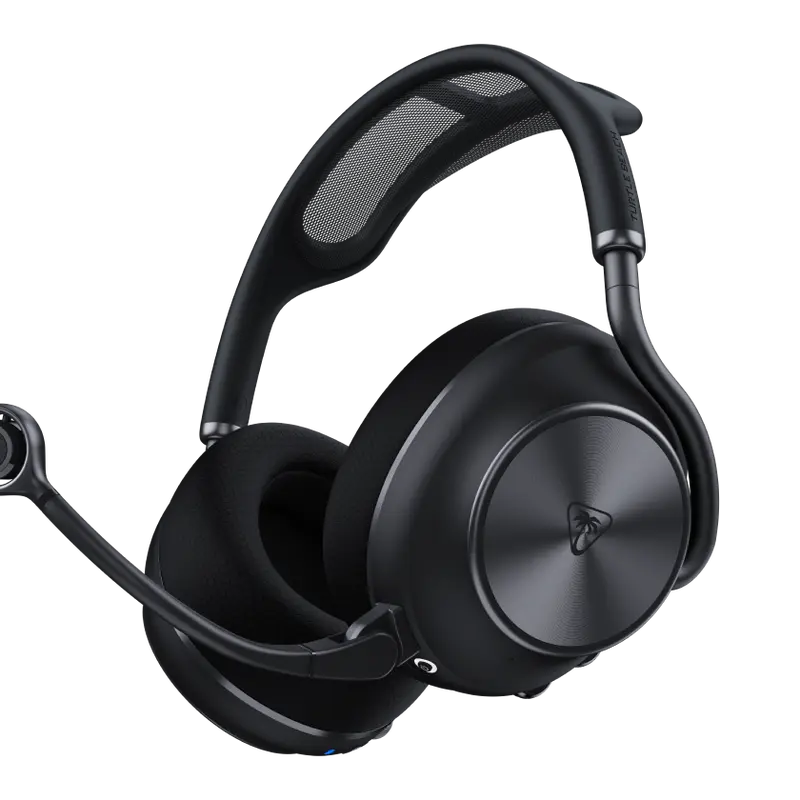 Turtle Beach Stealth Pro II Wireless Gaming Headset for Gaming, Xbox, PlayStation & PC - Multi-Platform, Active Noise Cancellation, Certified High-Resolution Wireless Audio, CrossPlay 2.0, 60mm Eclipse Dual Drivers, Flip-to-Mute, Memory Foam