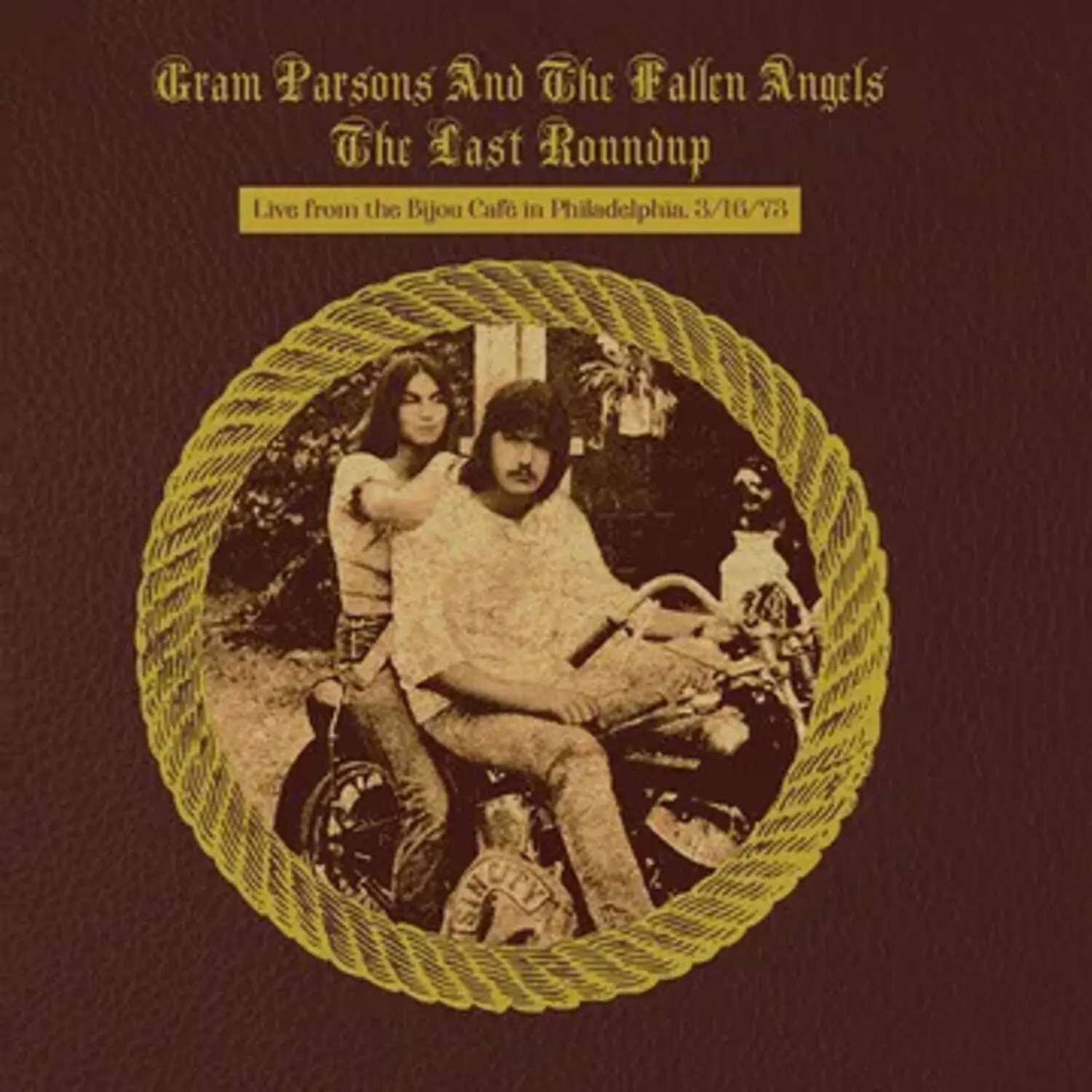 Gram Parsons - The Last Roundup - Live From The Bijou Cafe In Philadelphia 3/16/73  [VINYL RECORD - LP]