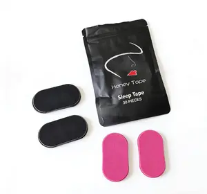 Closed-mouth device to correct open-mouth breathing and aid sleep.