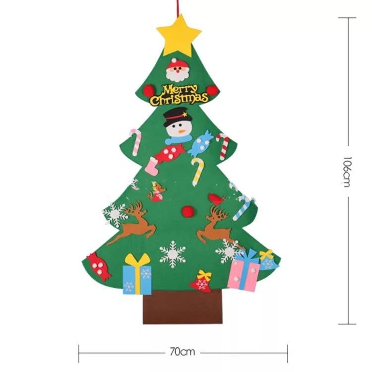 "Felt Fabric Christmas Tree Decorations"