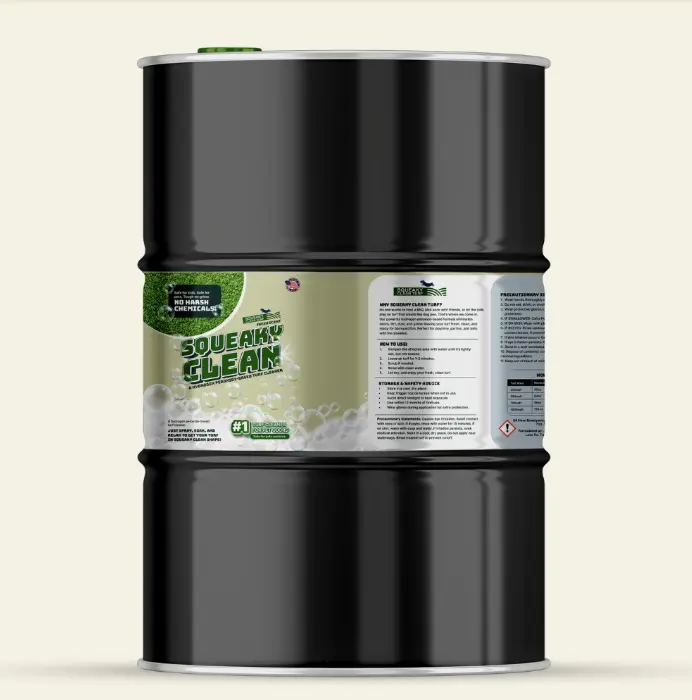 Squeaky Clean 55 Gal Drum Squeaky Clean 55 Gal Drum