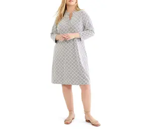 NIC+ZOE Diamond Etching Clementine Dress