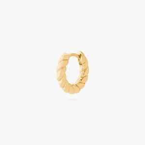 Studs Chunky French Twist Huggie