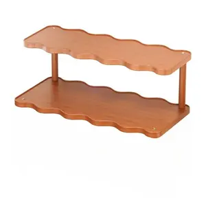 1pc Desktop Cup Holder Organizer, Table Cup Storage Rack, Bookshelf, Kitchen Storage Shelf, Home Office Bedroom Living Room Use