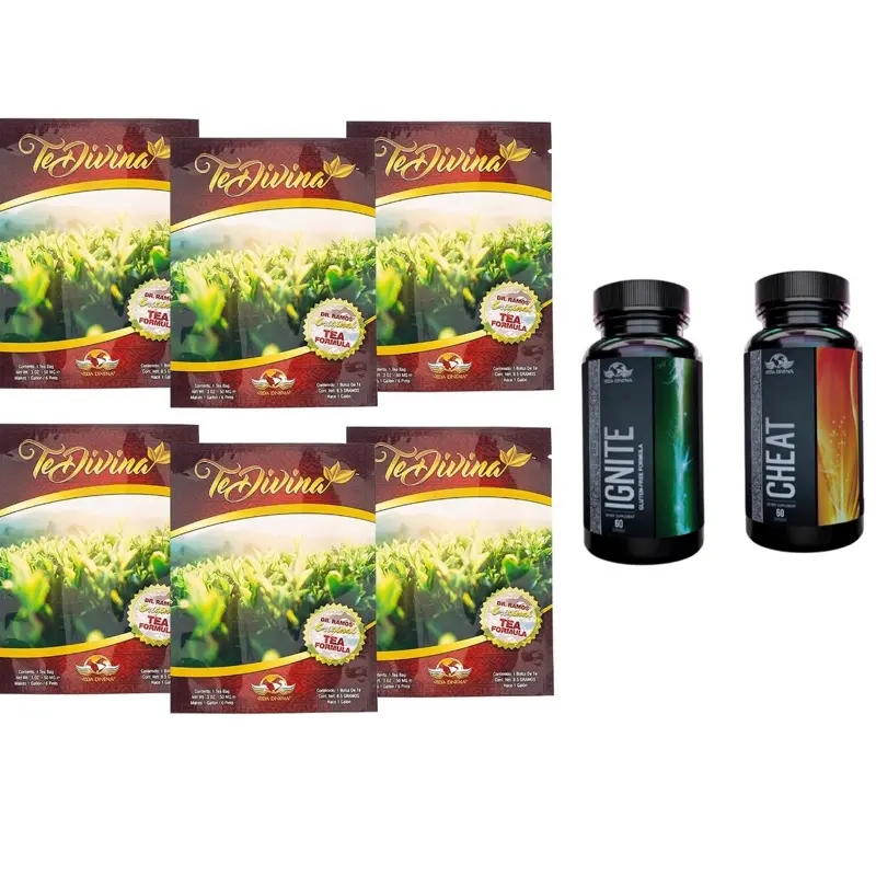 Te Divina + Ignite + Cheat Vida Divina Herbal Tea