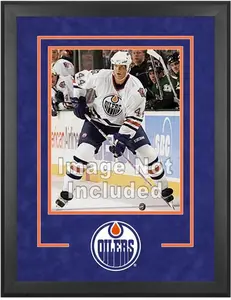 Edmonton Oilers Deluxe 16" x 20" Vertical Photograph Frame