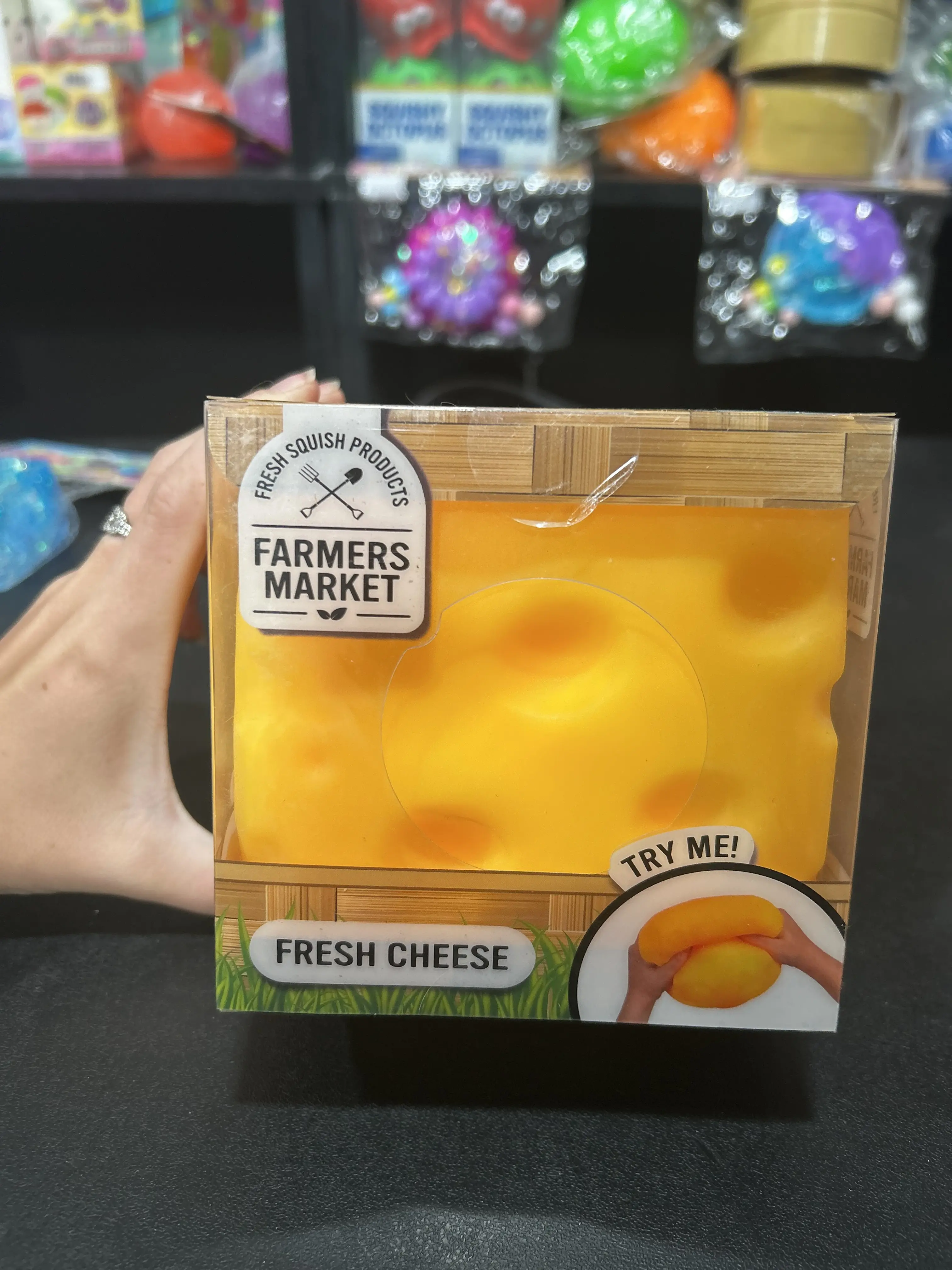 Jumbo stress relief Cheese