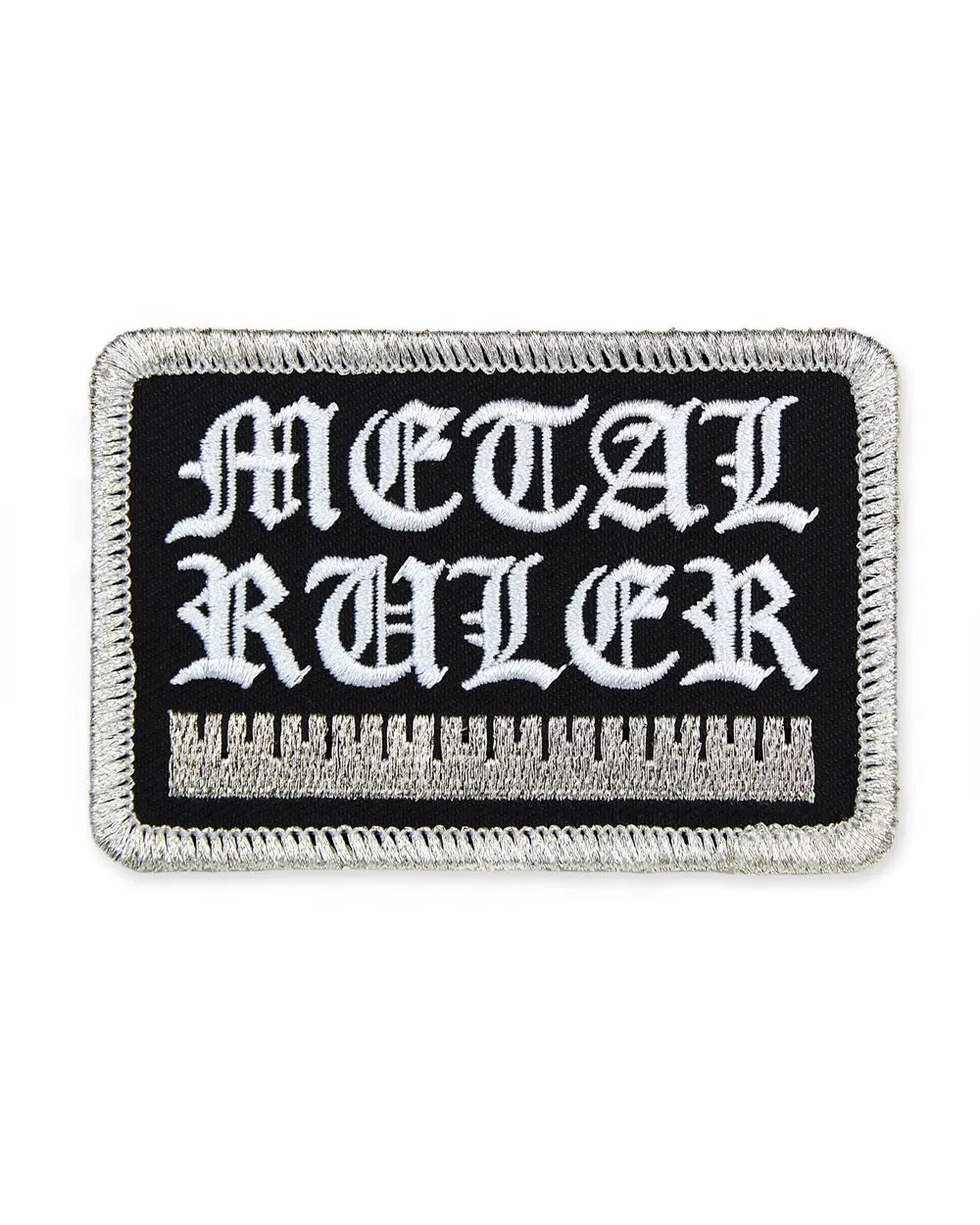 Metal Ruler Patch