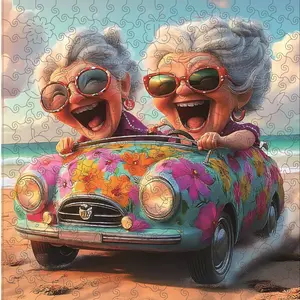 Adult Wooden Puzzle, Unique Irregular Animal Shape, Perfect Holiday Gift, Modern Art Home Decor, Ideal for Friends & Family, Wooden Jigsaw Puzzle