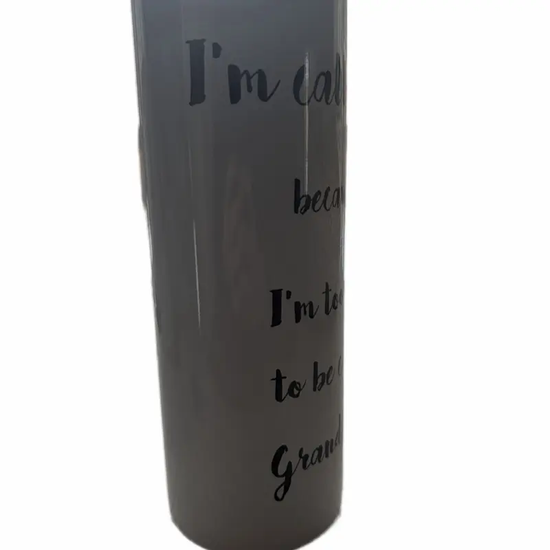 Custom Grandfatheder Personalized Tumbler with Inspirational Quote for Grandparents