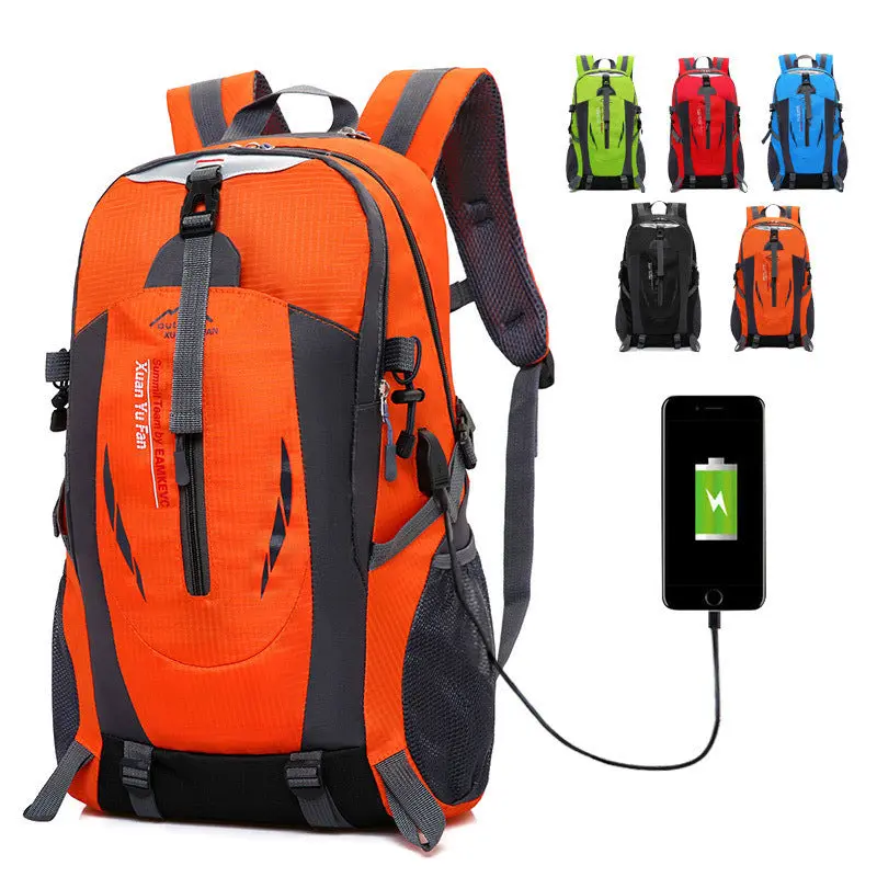 USB Rechargeable Outdoor Mountaineering Backpack