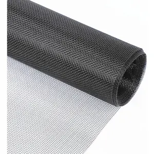36"x100ft Windows Screen Mesh, Black Fiberglass Screen Roll, Durable Screen Door Replacement for Patio Screen,Porch Screen Window Door