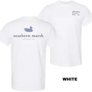 Southern Marsh Duck T-shirt – Cotton Tee for Men, Outdoor Style – Unisex Graphic Tee, Menswear Tops, T-shirts Sweatshirt, Hoodie, Comfort Colors