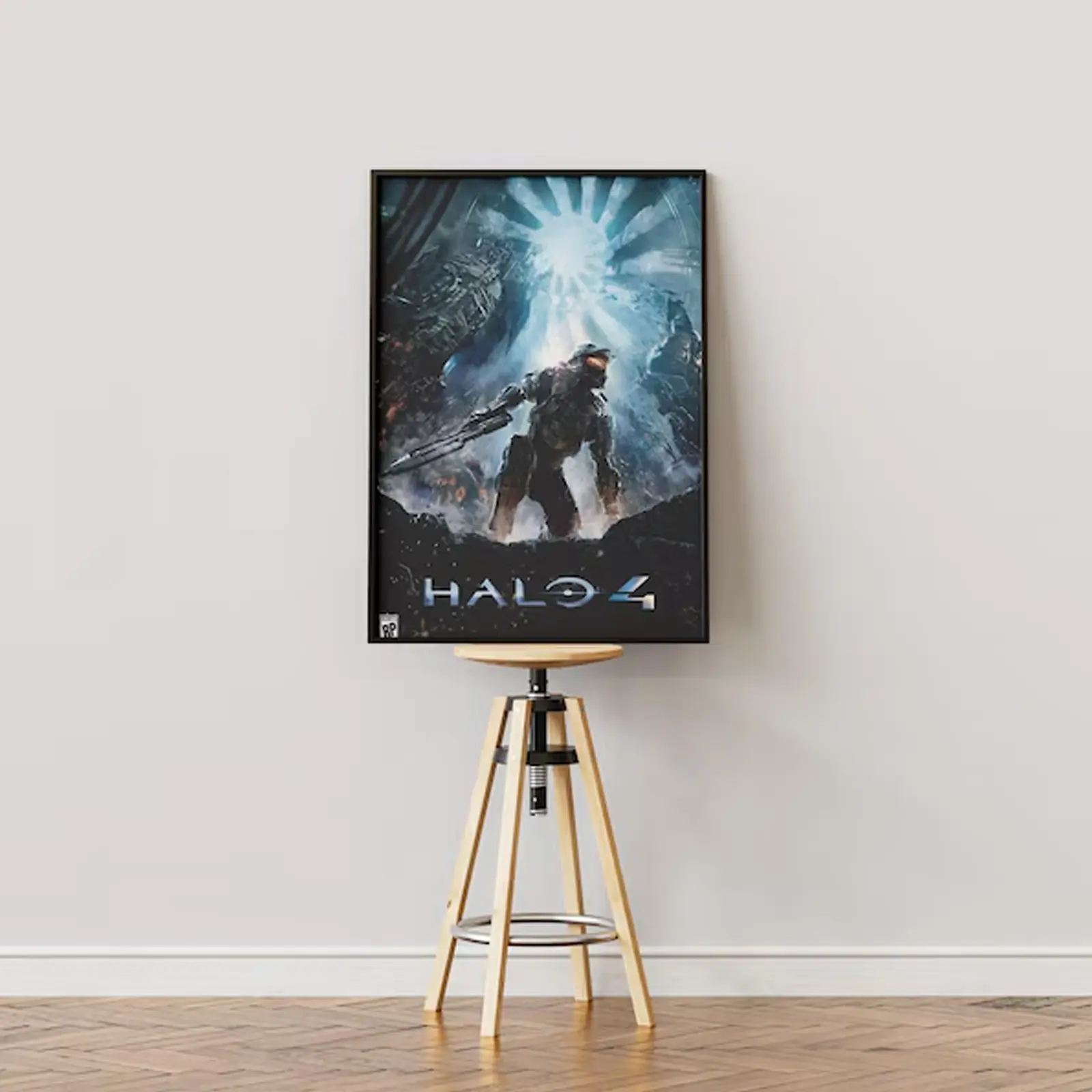 Halo 4 Premium Wall Art Poster Video Game Poster Unframed HD Print Home Office Decor Unique Trendy Gift