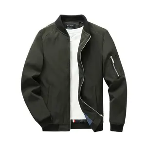 Men's Slim Fit Lightweight Sportswear Jacket Casual Bomber Jacket