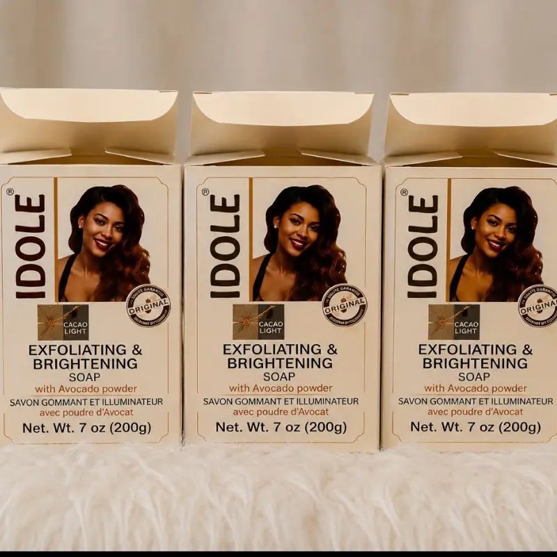 3-Pack Idole Moisturizing Exfoliating Cleansing Bar Soap