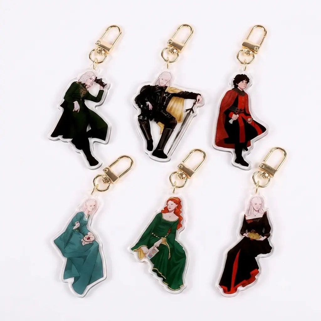 House of the Dragon Acrylic Keychains