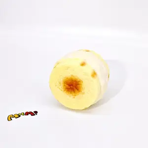 MHM Squishy SeriesBanana Yogurt Slow Rebound Toy Sticky Soft Slow-Bouncing Stress-Relieving Simulated Food Creative