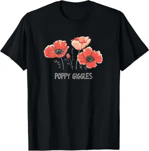 Summer Poppy Giggles Costume T-Shirt | Unisex Cotton T-Shirt | Unique Gift Tee