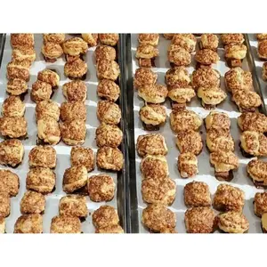 Polar Freeze Dried Caramel Cookie Bites - Crispy & Airy Snack Bites - 1.8oz Package - about 12-14 Pieces - Perfect for Parties & Gifting - Commercial Kitchen Made