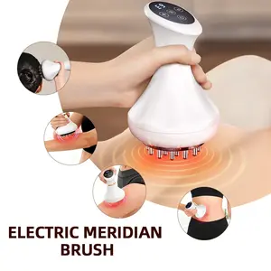 Smart Electric Acupuncture Massage Brush, Relaxes Muscles, USB Charging, Full Body Use, Suitable for Back Waist Abdomen, Gift Choice