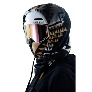 Waterproof Fleece-Lined Hood W/Drawstr, Windproof Ski Mask, 3-in-1 Winter Full Cover Hat, Keep Head Warm Fleece Hood Full Face Visor Lens