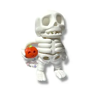 Large Skeleton | Articulating 3d Printed Figurine. Halloween Artistic Display Item Decor.