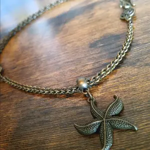 Bronze Starfish Chainmail Necklace featuring JPL and Sweet Pea Weaves