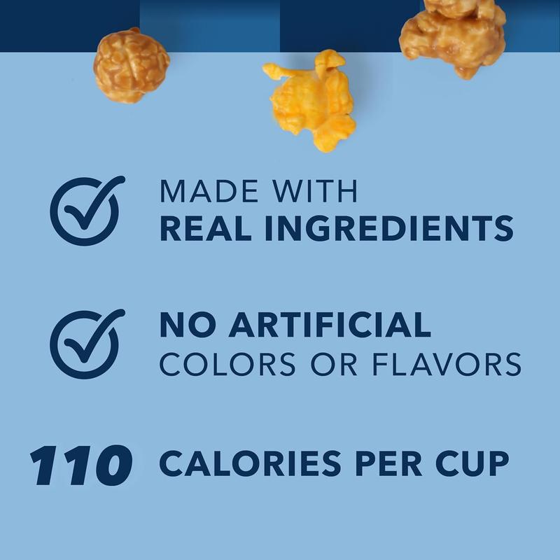 Garrett Popcorn Garrett Mix, 4 Ounce Bags (Pack of 6) - Classic Chicago Style Cheese and Caramel Gourmet Popcorn - Gluten Free, Sweet and Salty Snack, Popped Party Mix