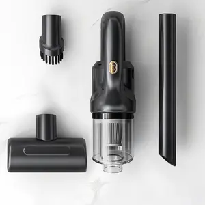 Portable Cordless Vacuum Cleaner With Multiple Nozzles, Pure Copper Motor, Rechargeable Battery, And Fast Charging