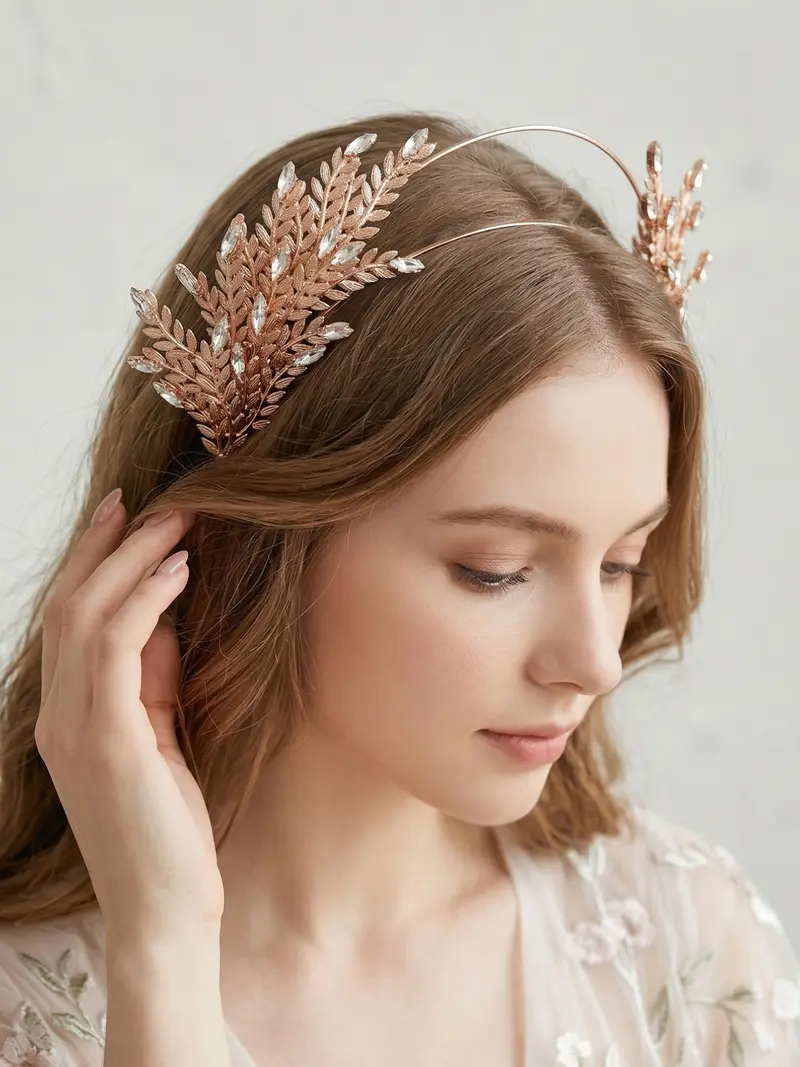 goddess leaf headband - TikTok Shop display picture 3
