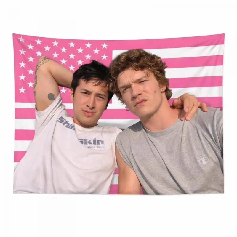 Heated Rivalry Hockey Decorative Tapestry – Enemies-to-Lovers Concept, High-Resolution Fabric, Multiple Sizes
